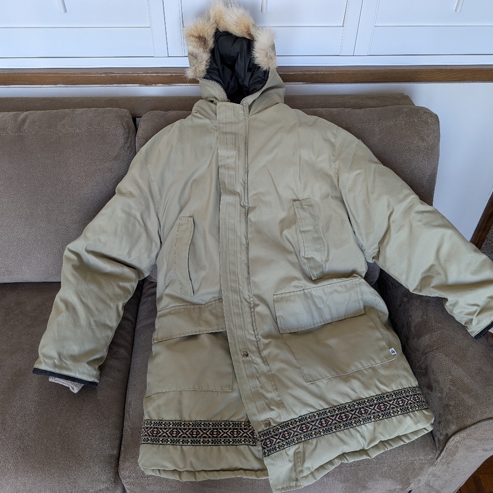 Vintage Woods Artic Brand Down Parka Jacket